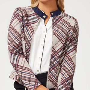 Tommy Hilfiger Cinnamon Plaid zip-up jacket